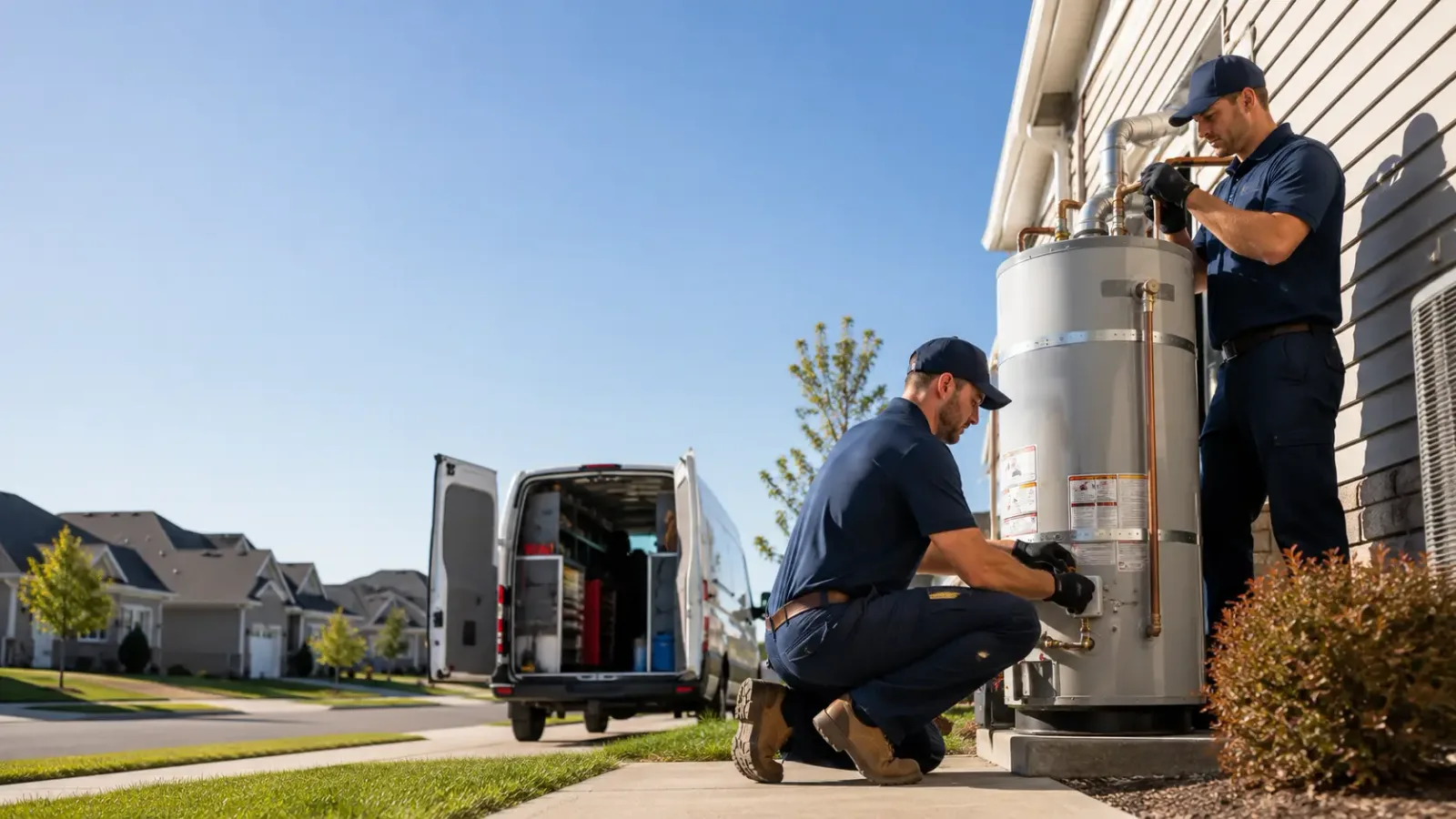 Water Heater Installation in Middle Point, OH